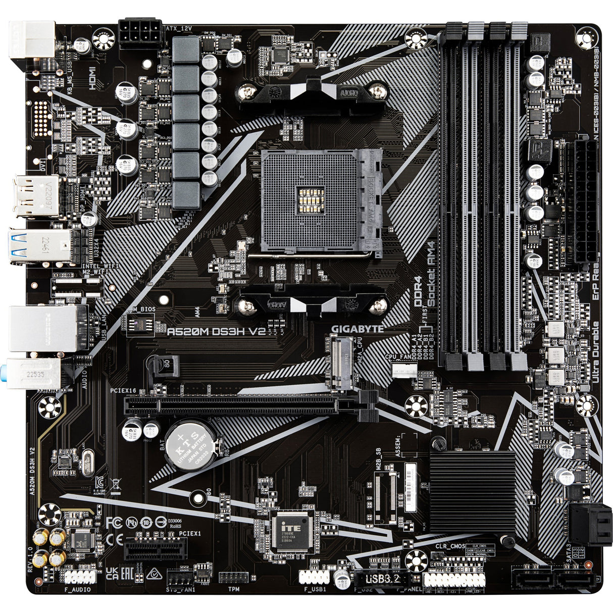 GIGABYTE GIGABYTE A520M DS3H V2