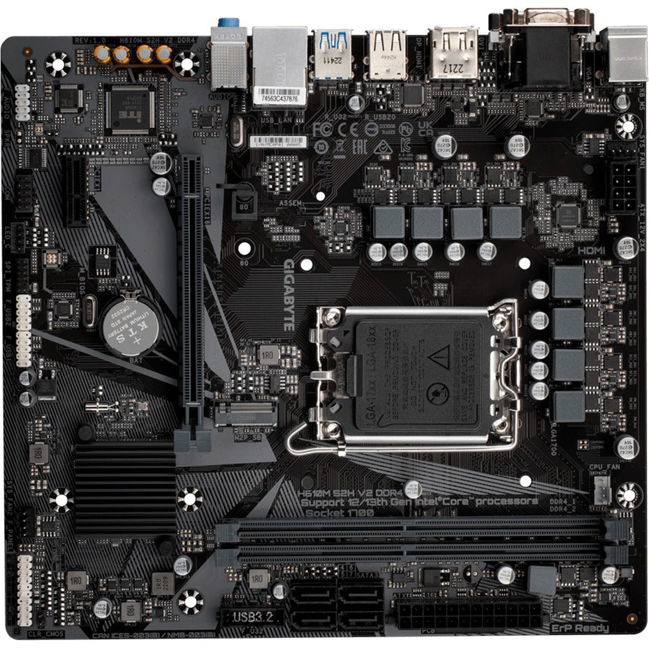 Gigabyte H610m S2H V2 DDR4