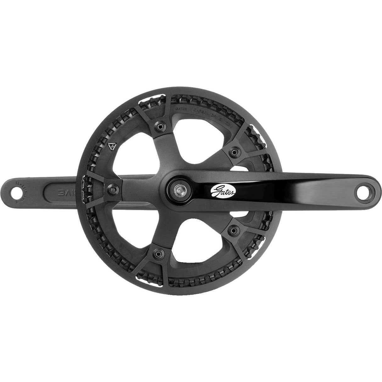 Gates Kurbelgarnitur CDN S250 55t 170mm Metallschutzkante schwarz.