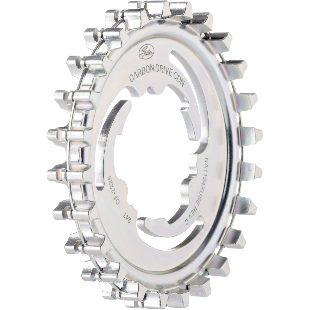 Shimano Gates Kettenrad CDN 24t ub Alfine Nexus Drahtflansch