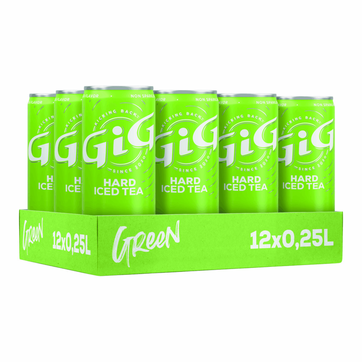 Gig harter Eistee grün Dose (12x 25cl)
