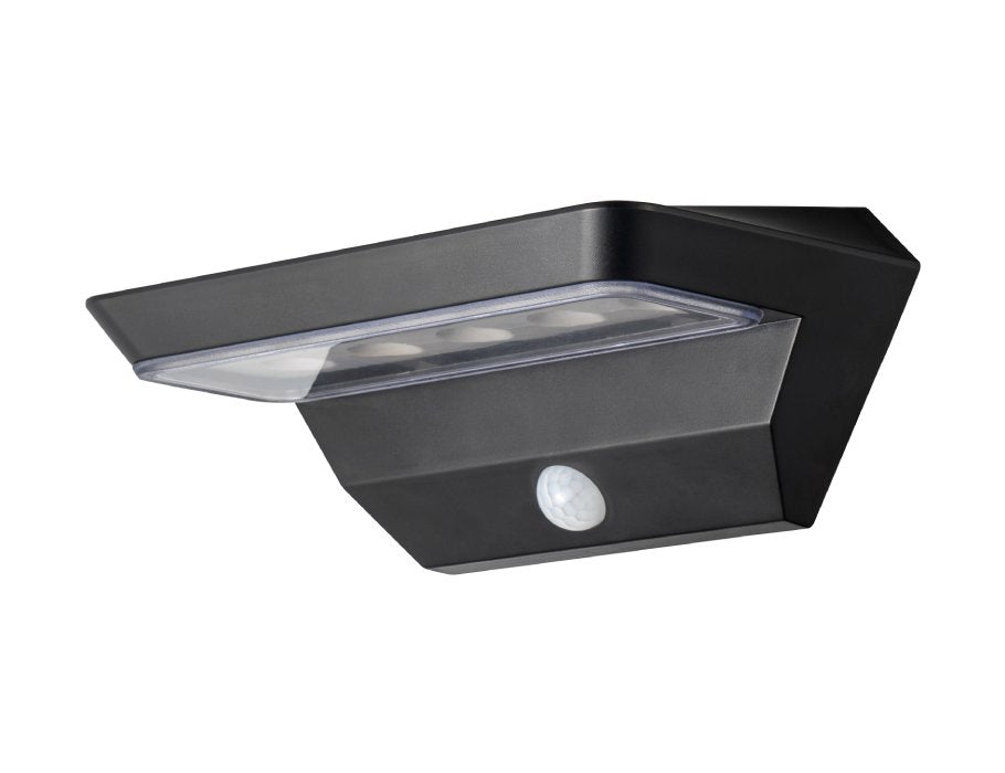 Gizmo Solar Wall Lampe Outdoor - Schwarz - Solarenergie