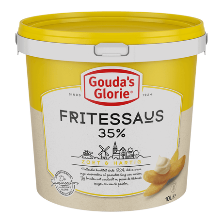 Gouda's Glory Pommes-Frites-Sauce gelb 35 % (10 Liter)