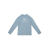 Reine Töne | Grünes UV-Badeshirt mit langen Ärmeln