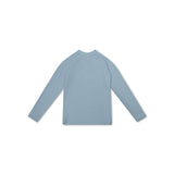 Reine Töne | Grünes UV-Badeshirt mit langen Ärmeln