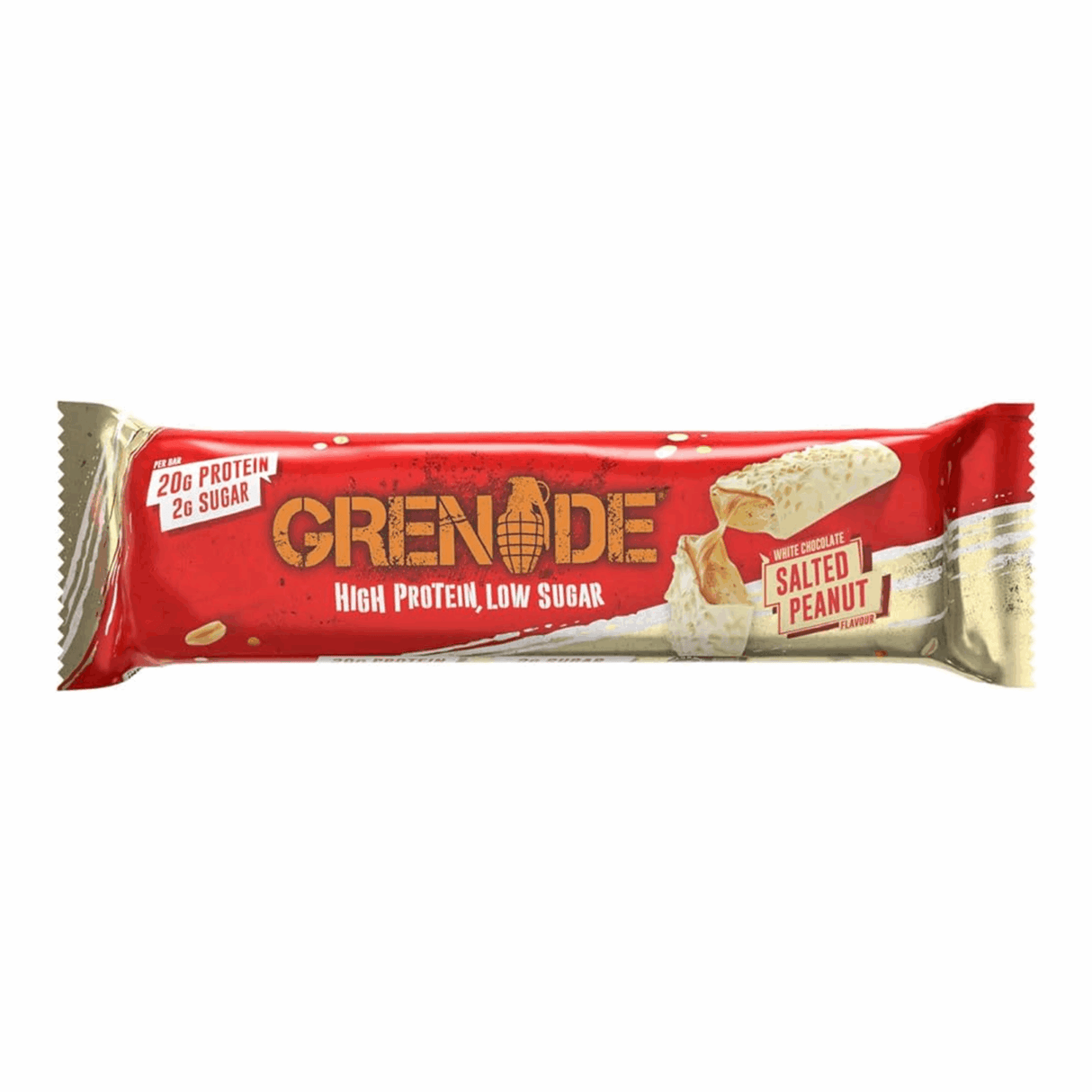 Grenade white chocolate salted peanut (12x60gr)
