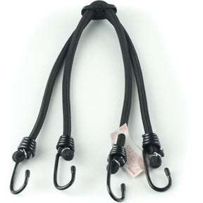 Bibia Bungee-Seil Euro-Befestigungsgurt Euro 4 Haken schwarz