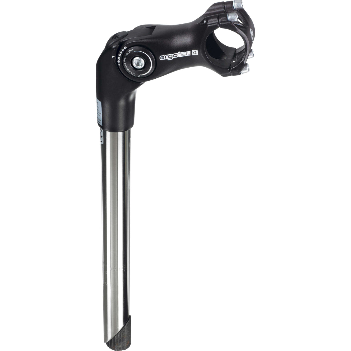 ERGOTEC STEM OCTOPUS 2 TUBE 25.4 31.8 300 110 Schwarz