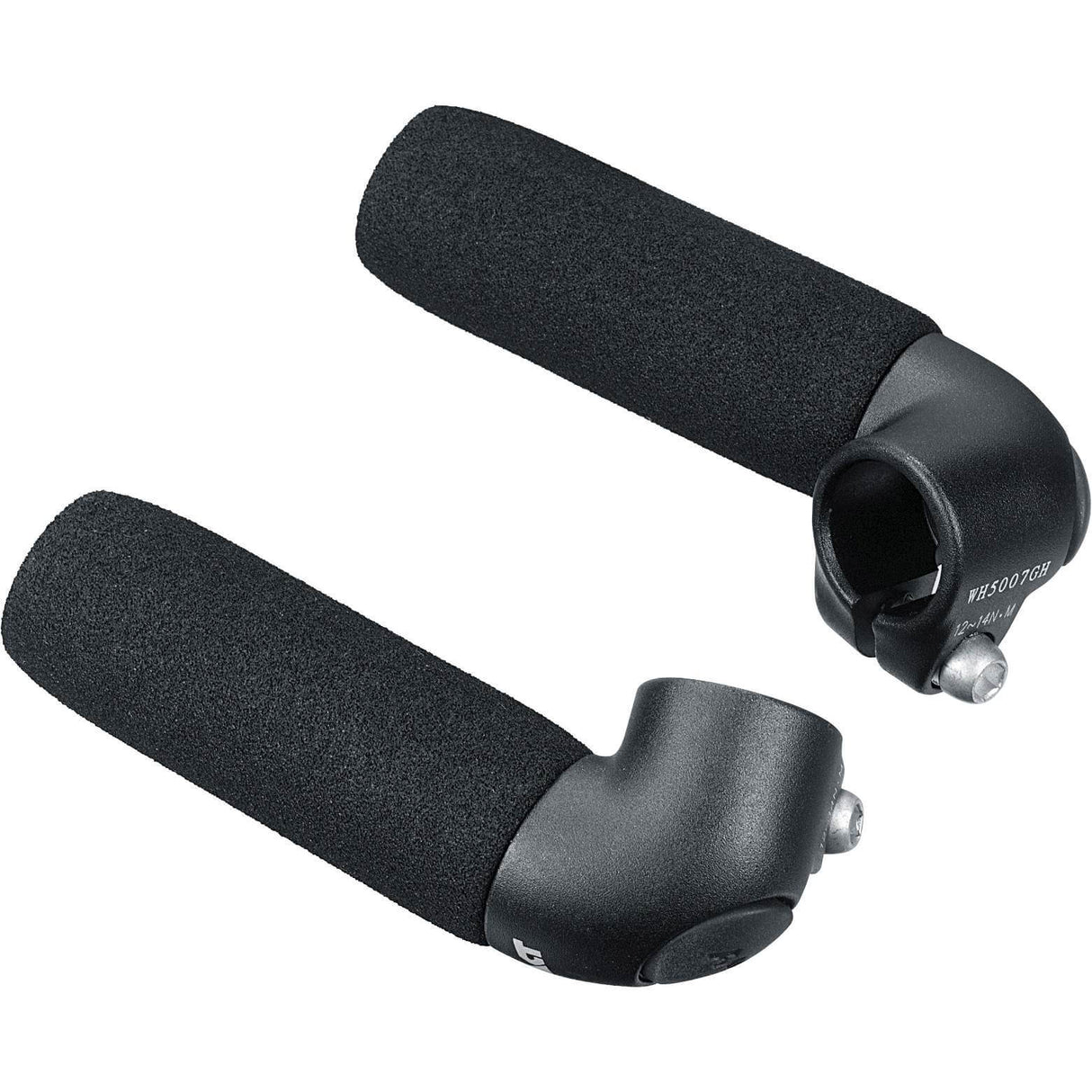 RST Bar-end Evo Touring Size s icke-justerbar aluminium svart