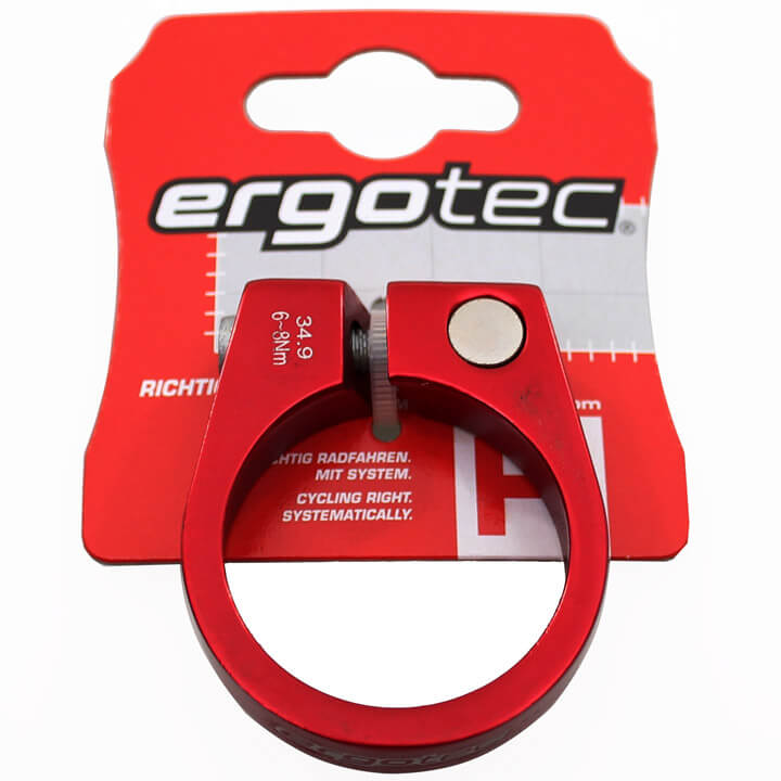 Ergotec Siodle Clamp Sci-105 34,9 mm ze śrubą czerwoną