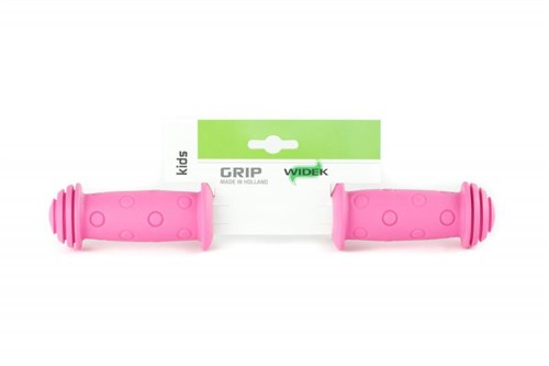 Widk Children's Bicycle Griff - Pink, 100 mm, Gummi