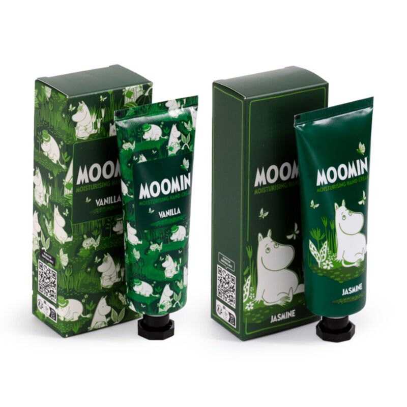 Moomin Garden Life feuchtigkeitsspendende Handcreme 75 ml