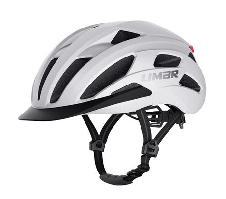Limar helm action urban l 57-61 mat wit met led