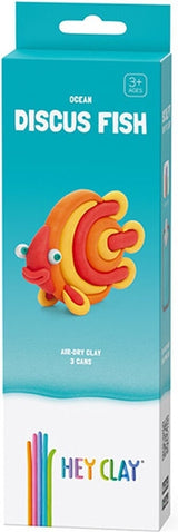 Hey-Clay Ozean-Diskusfisch 3 Dosen Modelliermasse