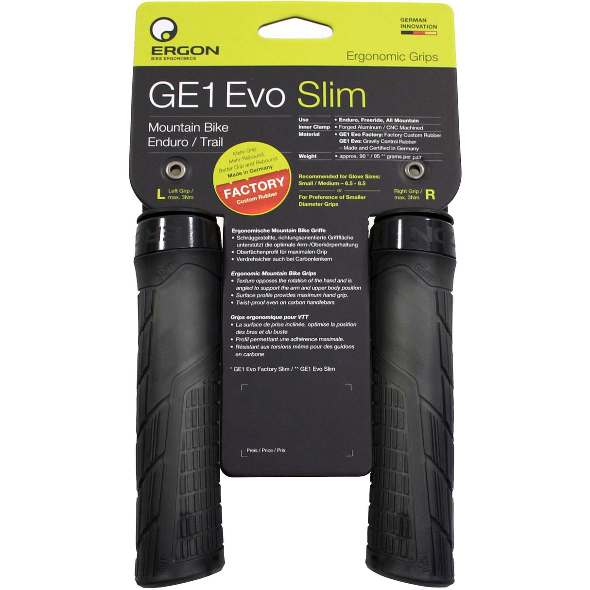 Ergon gestisce GE1 Evo Factory Slim Frozen Black