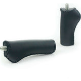Griff City Leder schwarz - breit