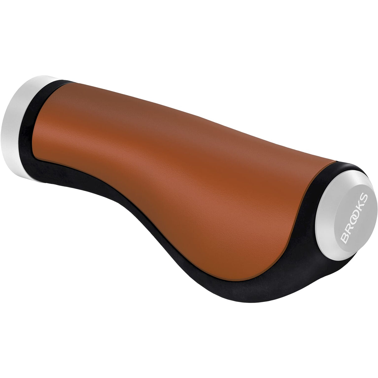 Brook's handles Ergonomic Leather Grip 130mm Honey