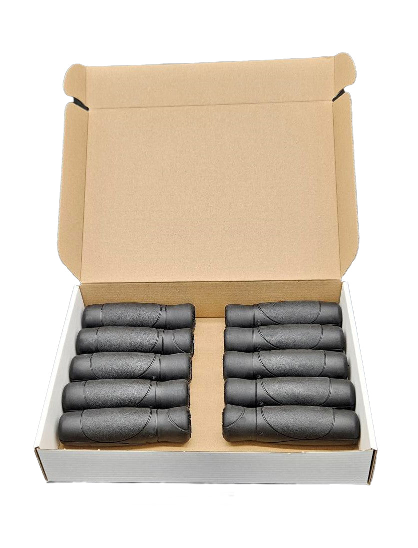 Herrmans Griffset Schnitt 93 120 mm TPE schwarz (15 Stück)