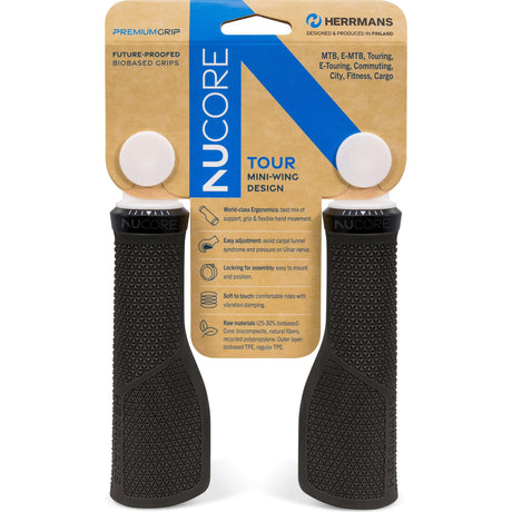 Herrmans Griffset Nucore Tour Peak 130 130 mm schwarz
