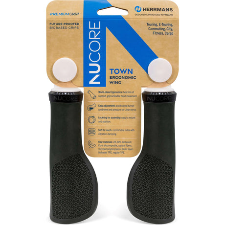 Herrmans Griffset Nucore Town Peak 130 130 mm schwarz