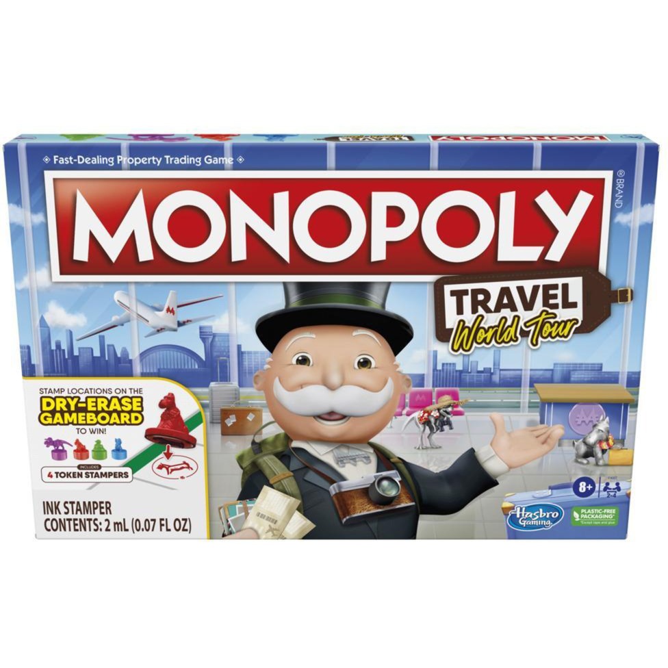 Igra Hasbro Monopoly World Trip Board