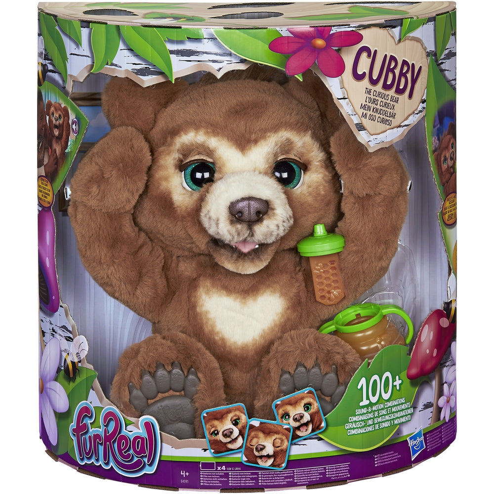 Hasbro Furreal kuby de Beer Interaktive Umarmung