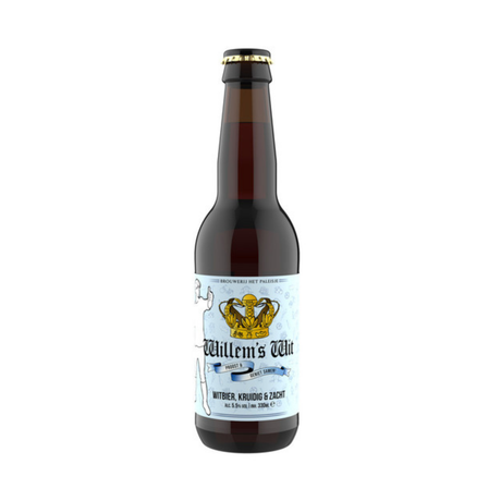 Het paleisje willem's wit fles (12x 33 cl)