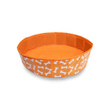 Bonebash | Orangefarbenes Hundebecken ø 80 cm