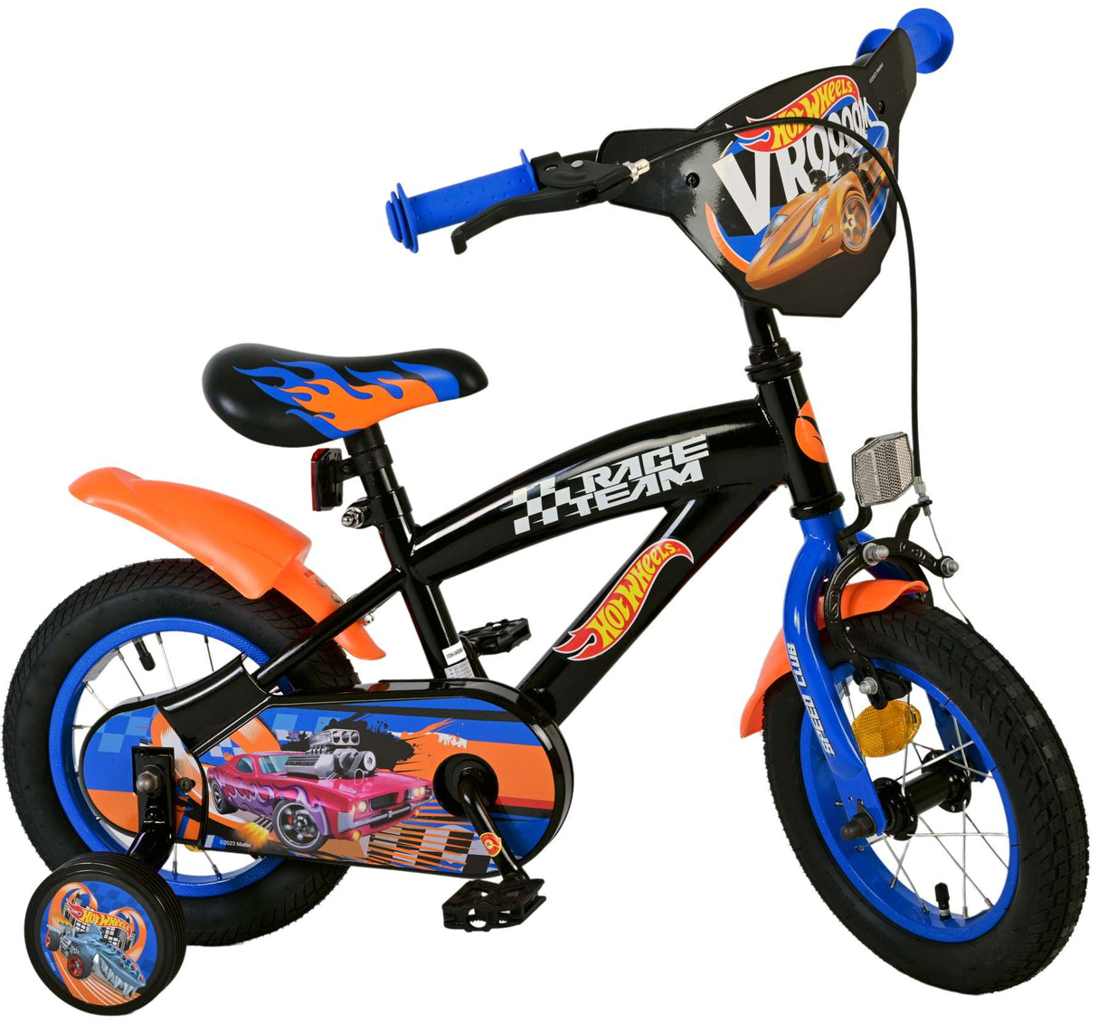 Hot Wheels Hot Wheels 12 kolesa črno oranžno modra 31256