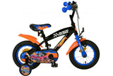 Hot wheels 12 fiets zwart oranje blauw 31256