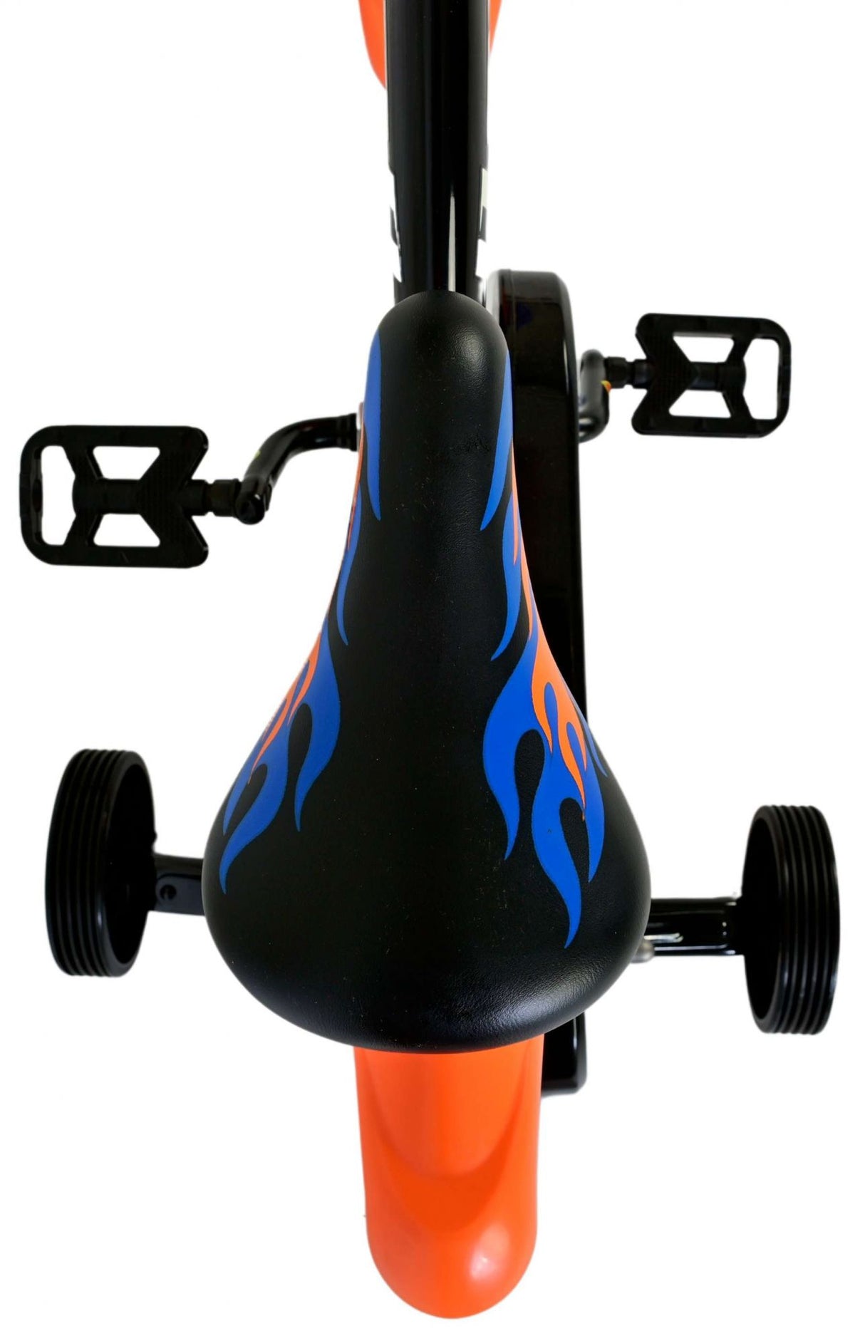 Hot wheels 12 fiets zwart oranje blauw 31256