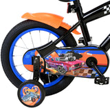 Hot Wheels per bambini Bike Boys da 14 pollici arancione nero blu