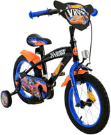 Hot Wheels per bambini Bike Boys da 14 pollici arancione nero blu