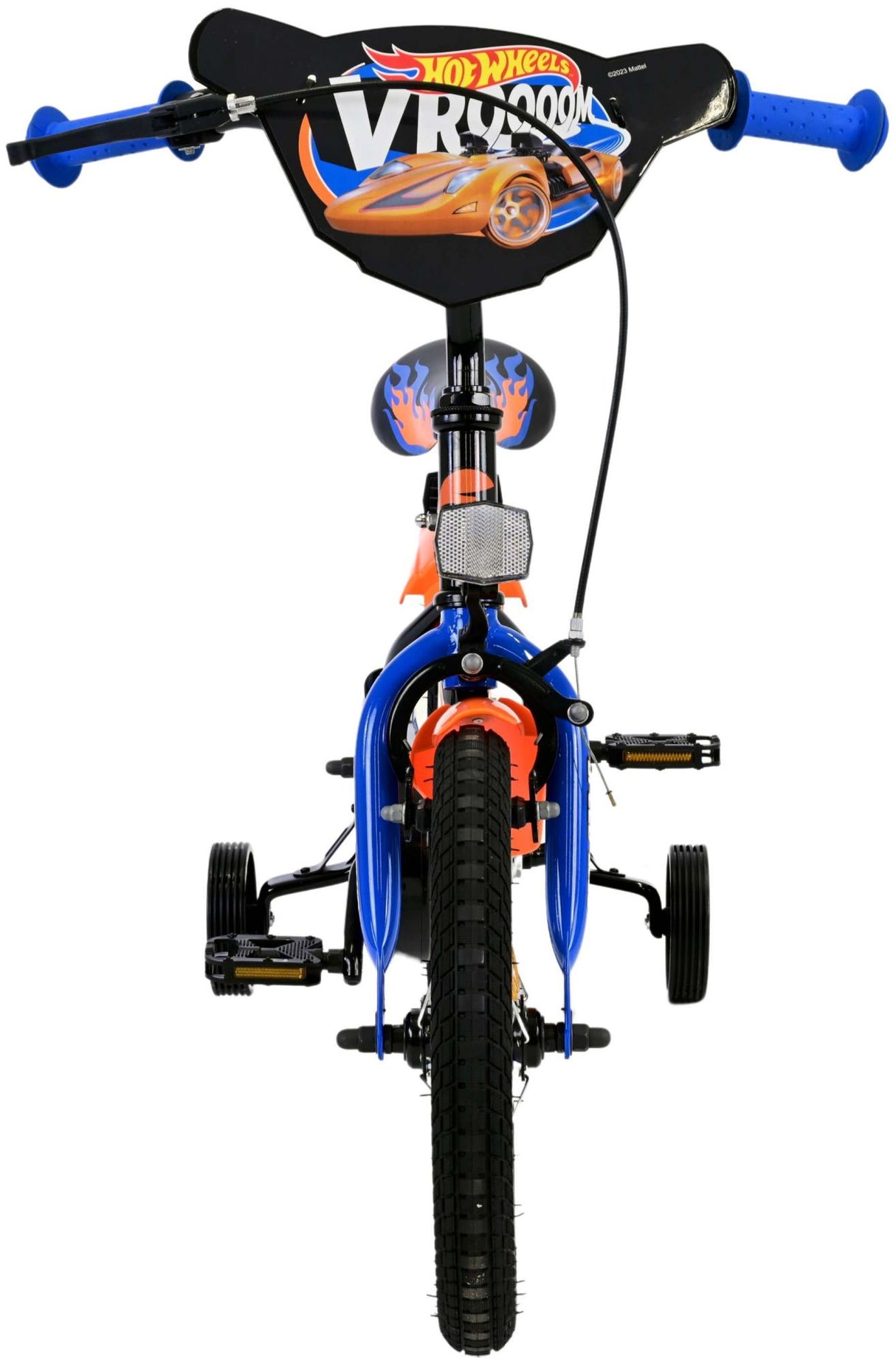 Hot Wheels per bambini Bike Boys da 14 pollici arancione nero blu