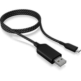 Icy Box Icy Box IB-CB023EL USB-A zu Micro-USB-B-B-Elektroluminesce
