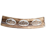 Hamsa-Räucherstäbchenhalter aus Mangoholz