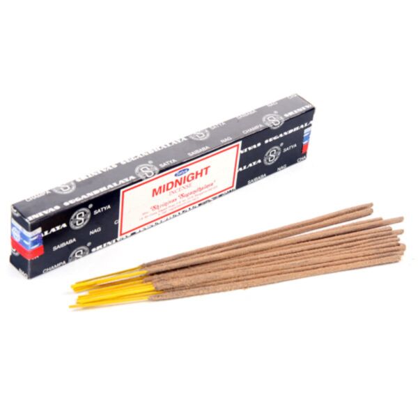 Mitternacht – Satya Nag Champa Räucherstäbchen
