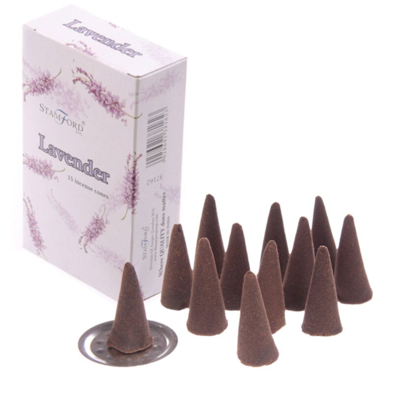 Lavendel 37162 – Stamford Räucherkegel