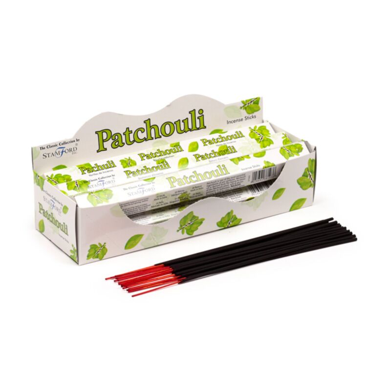 37103 Patchouli – Stamford Premium Hex Räucherstäbchen