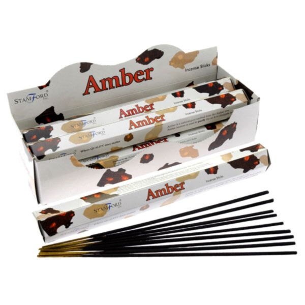 37111 Bernstein – Stamford Premium Hex Räucherstäbchen