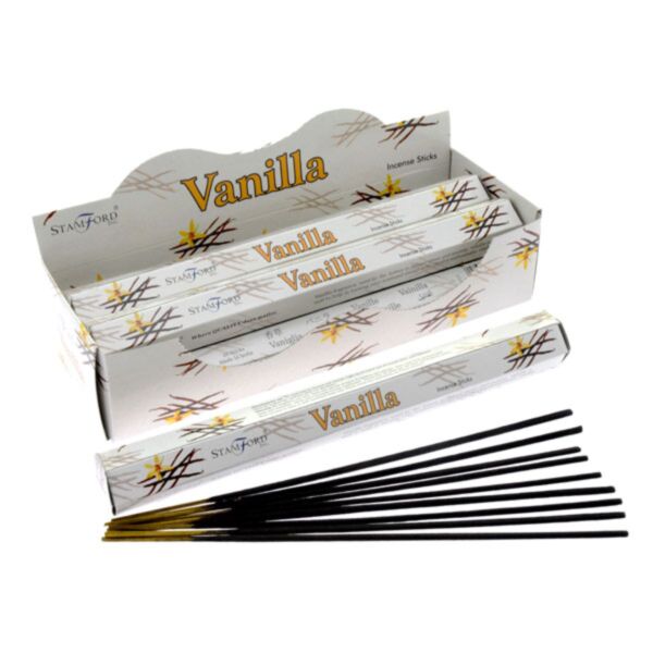 37121 Vanille – Stamford Premium Hex Räucherstäbchen
