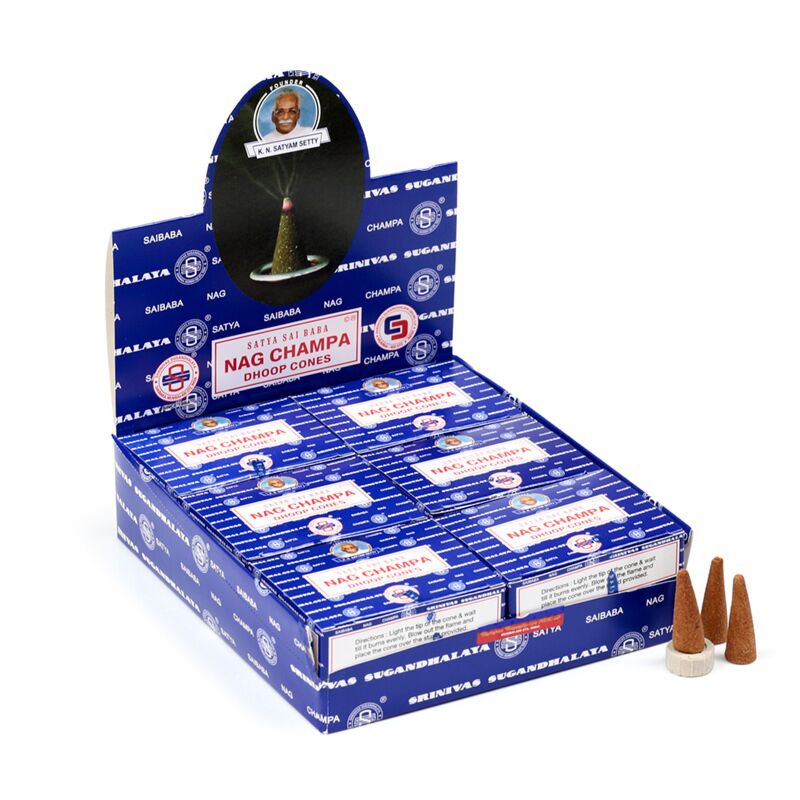 01431 Nag Champa Dhoop – Satya Sai Baba Räucherkegel