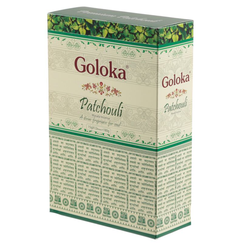 Patschuli – Goloka Masala Räucherstäbchen