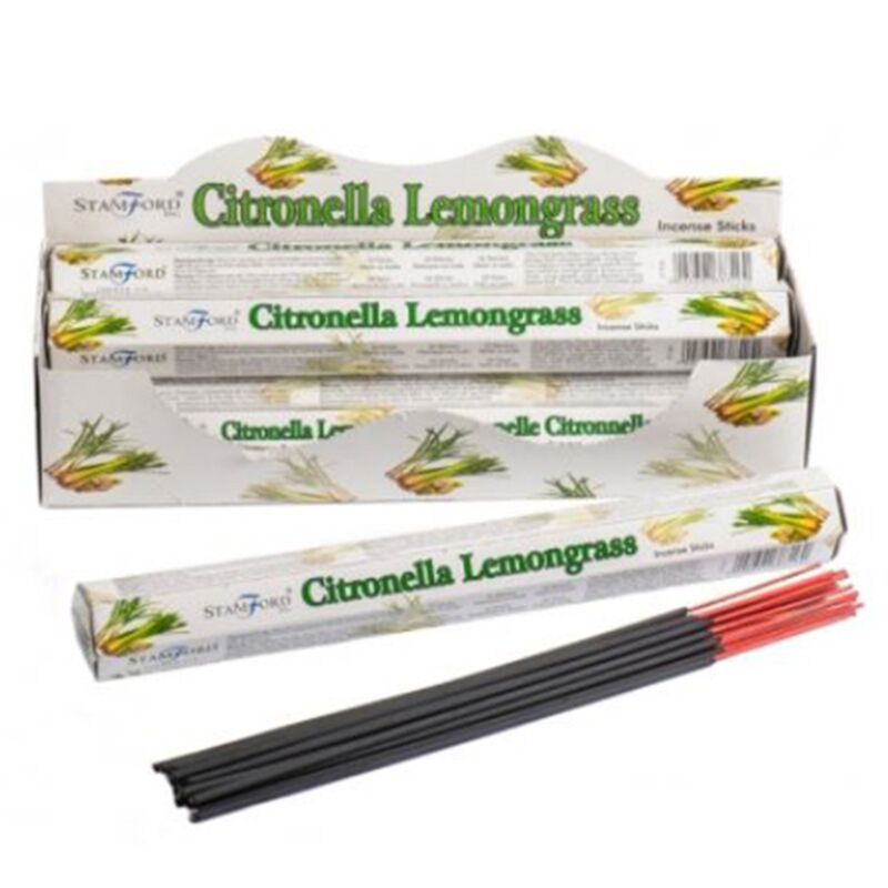 37316 Citronella-Zitrone – Stamford Premium Hex-Räucherstäbchen