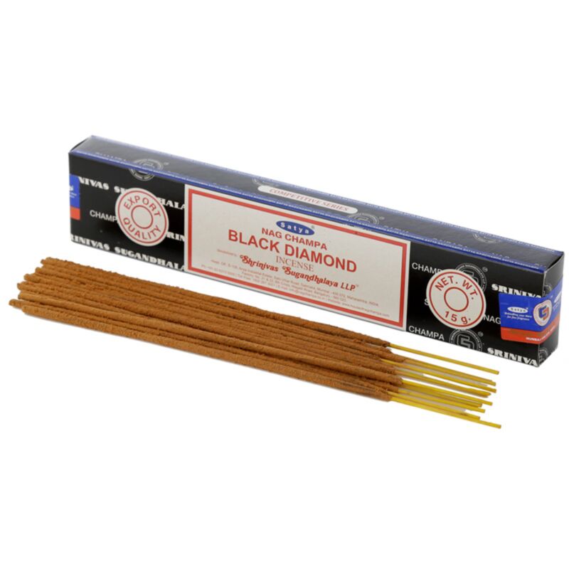 01346 Black Diamond – Satya Nag Champa Räucherstäbchen