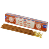 01349 dunkler Zimt – Satya Nag Champa Räucherstäbchen