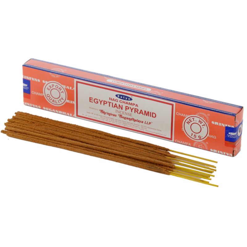 01350 Ägyptische Pyramide - Satya Nag Champa Räucherstäbchen