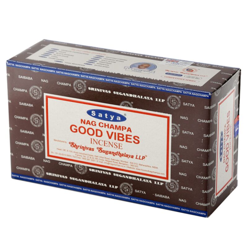 01355 Good Vibrations – Satya Nag Champa Räucherstäbchen