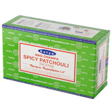 01364 würziges Patschuli – Satya Nag Champa Räucherstäbchen