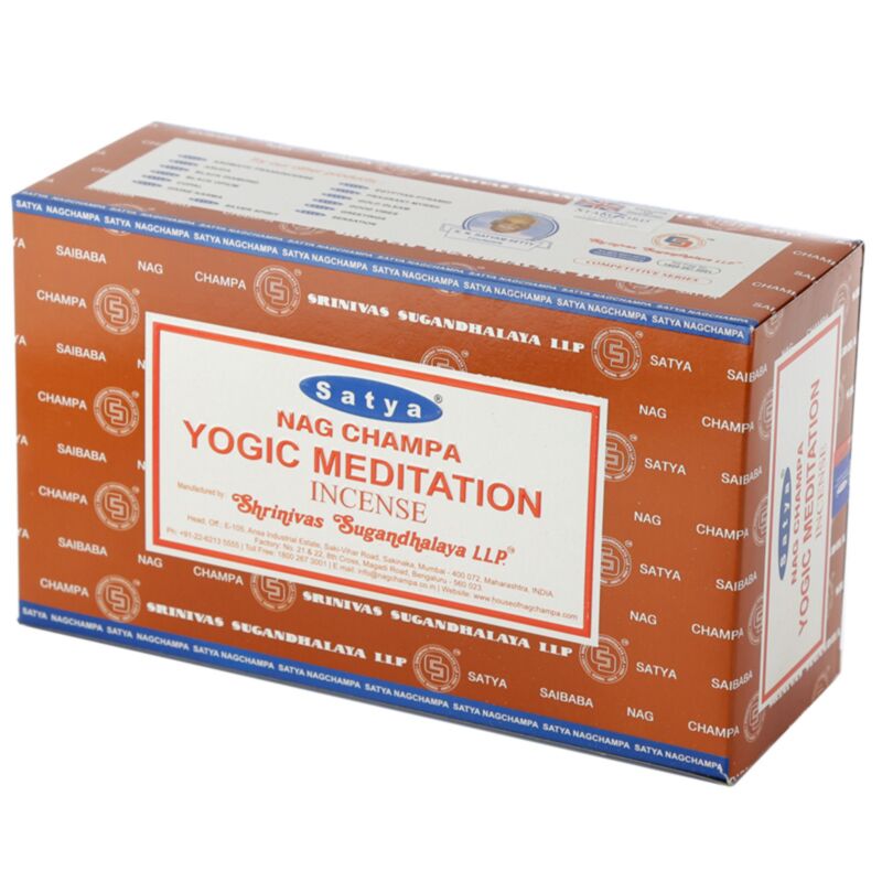 01369 Yogi-Meditation – Satya Nag Champa Räucherstäbchen